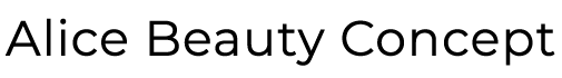 logo alice beauty concept